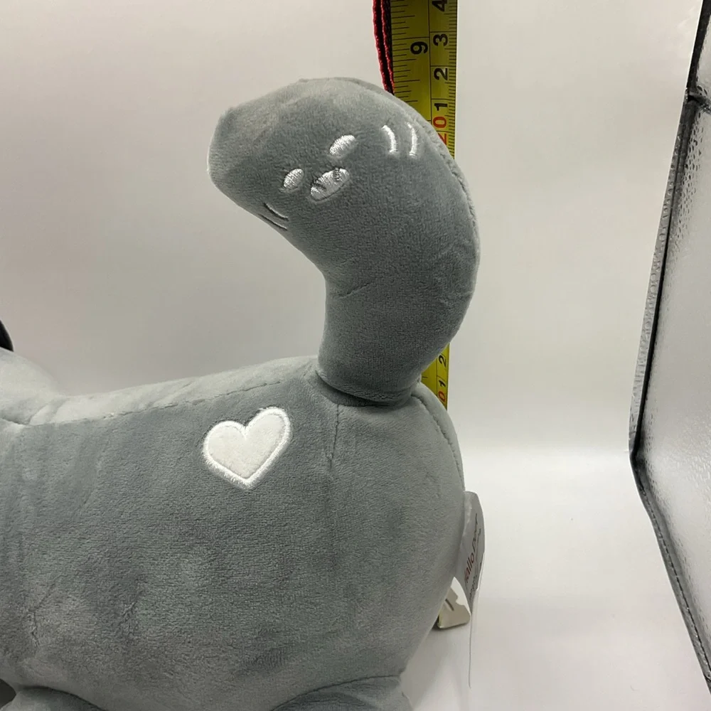 Hallo Deer Cat Plush‎ Toys, 11 Me Meow Cat Plush Doll Birthday Halloween Gray
